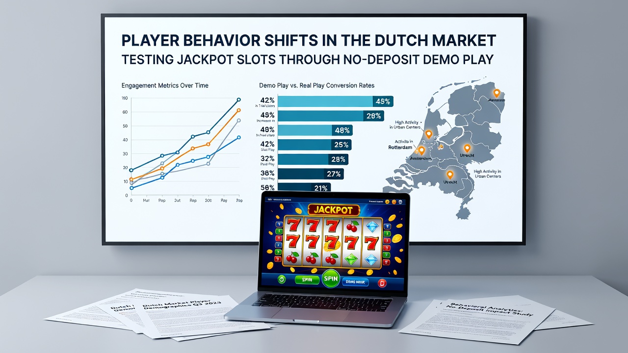 Analyse van spelersinteracties met no-deposit jackpot demo's in Nederland