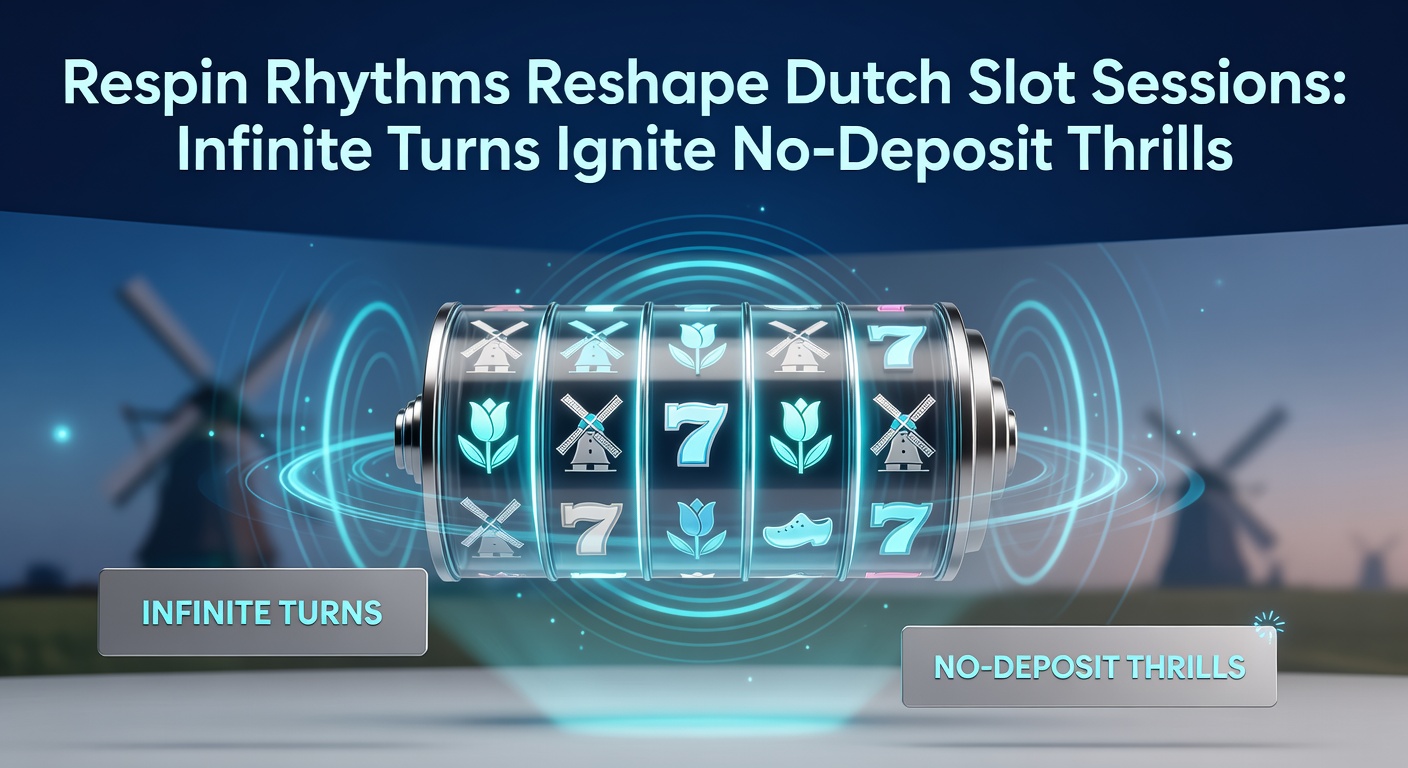Dynamische respin actie op een Nederlands slotspel scherm met oneindige draaien en opbouwende winsten