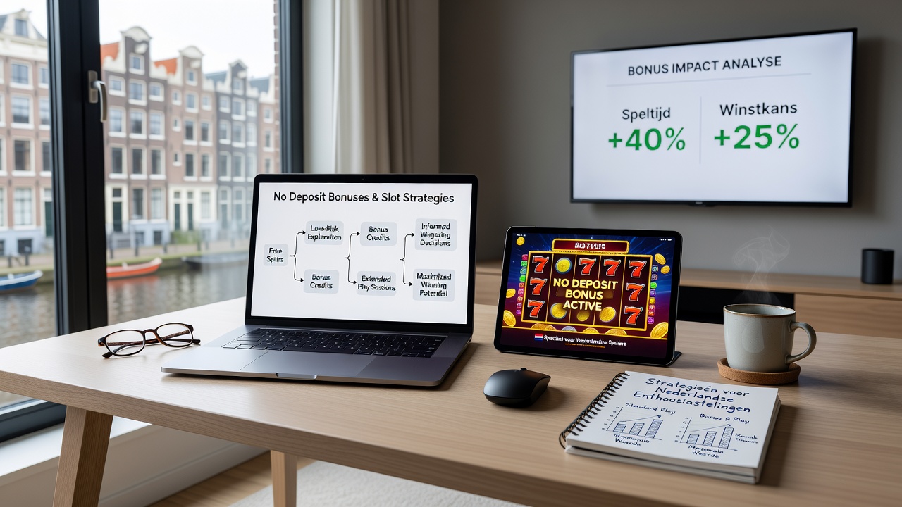 Nederlandse spelers die slotstrategieën verfijnen met behulp van no deposit bonussen