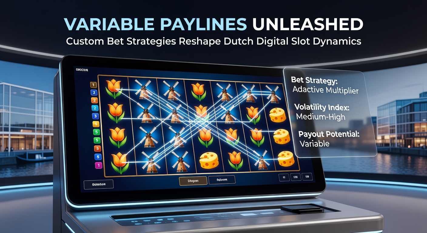 Voorbeeld van een slotinterface met custom bet sliders voor paylines en inzetten, inclusief win-simulaties op een Nederlands casino-platform
