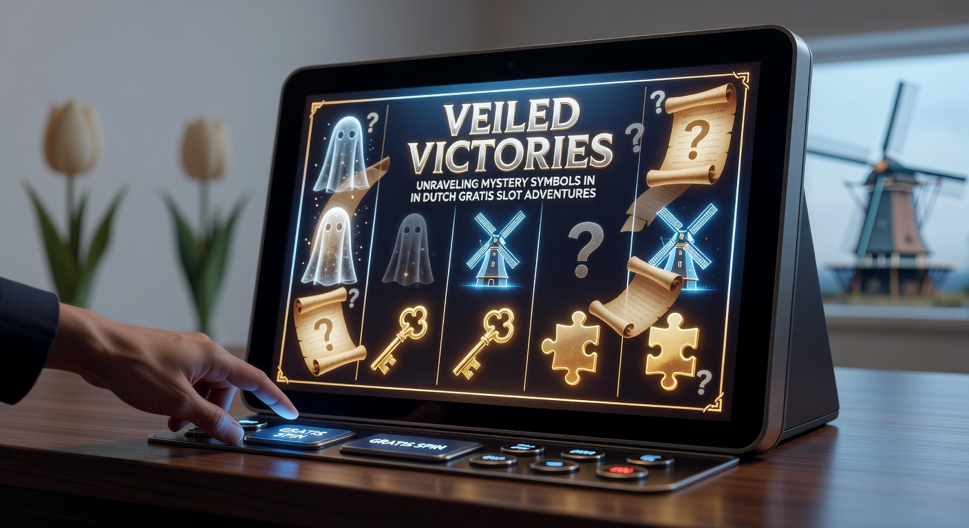 Mysterieus slotspel met verborgen symbolen die overwinningen onthullen in een Nederlands gratis avontuur