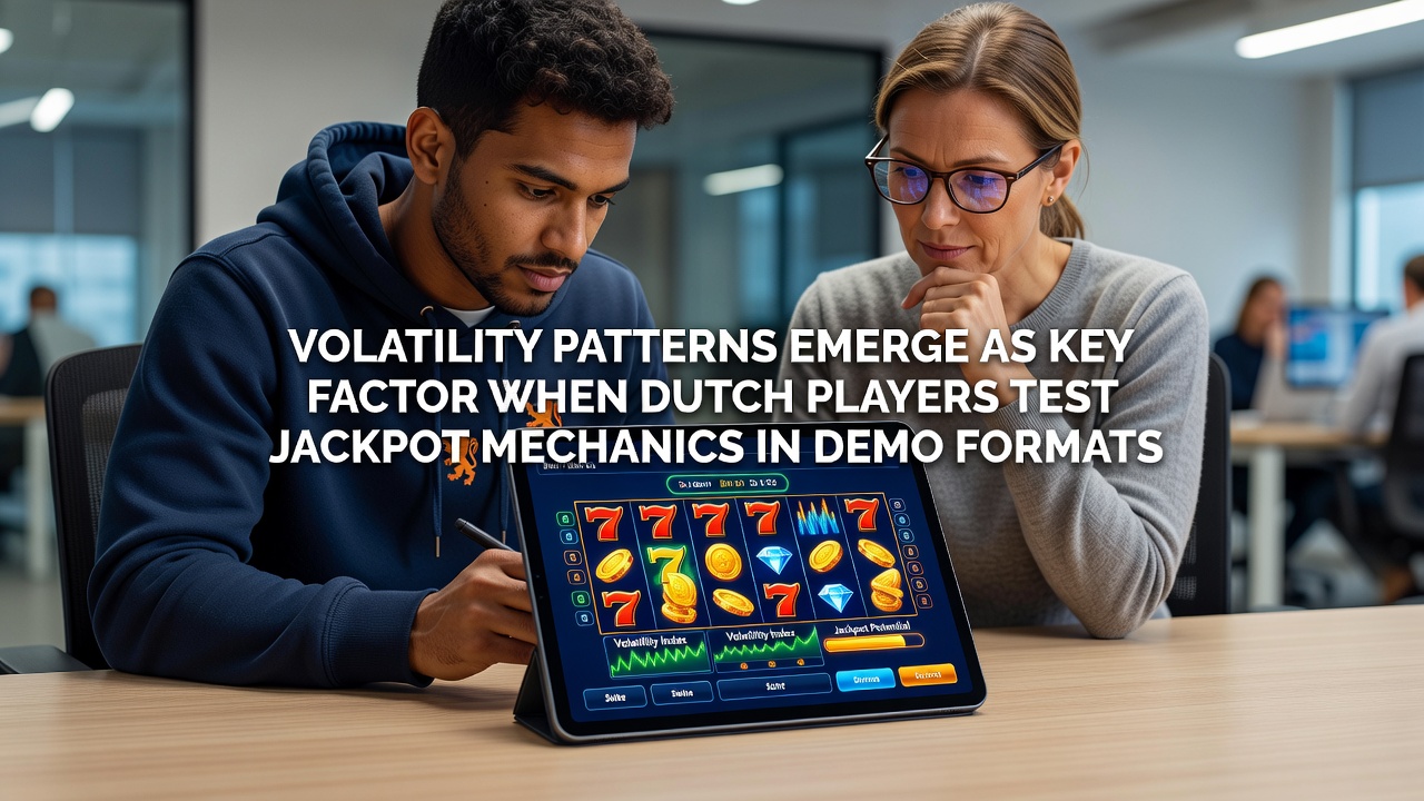 Nederlandse spelers analyseren volatiliteitspatronen tijdens demo tests van jackpot slots